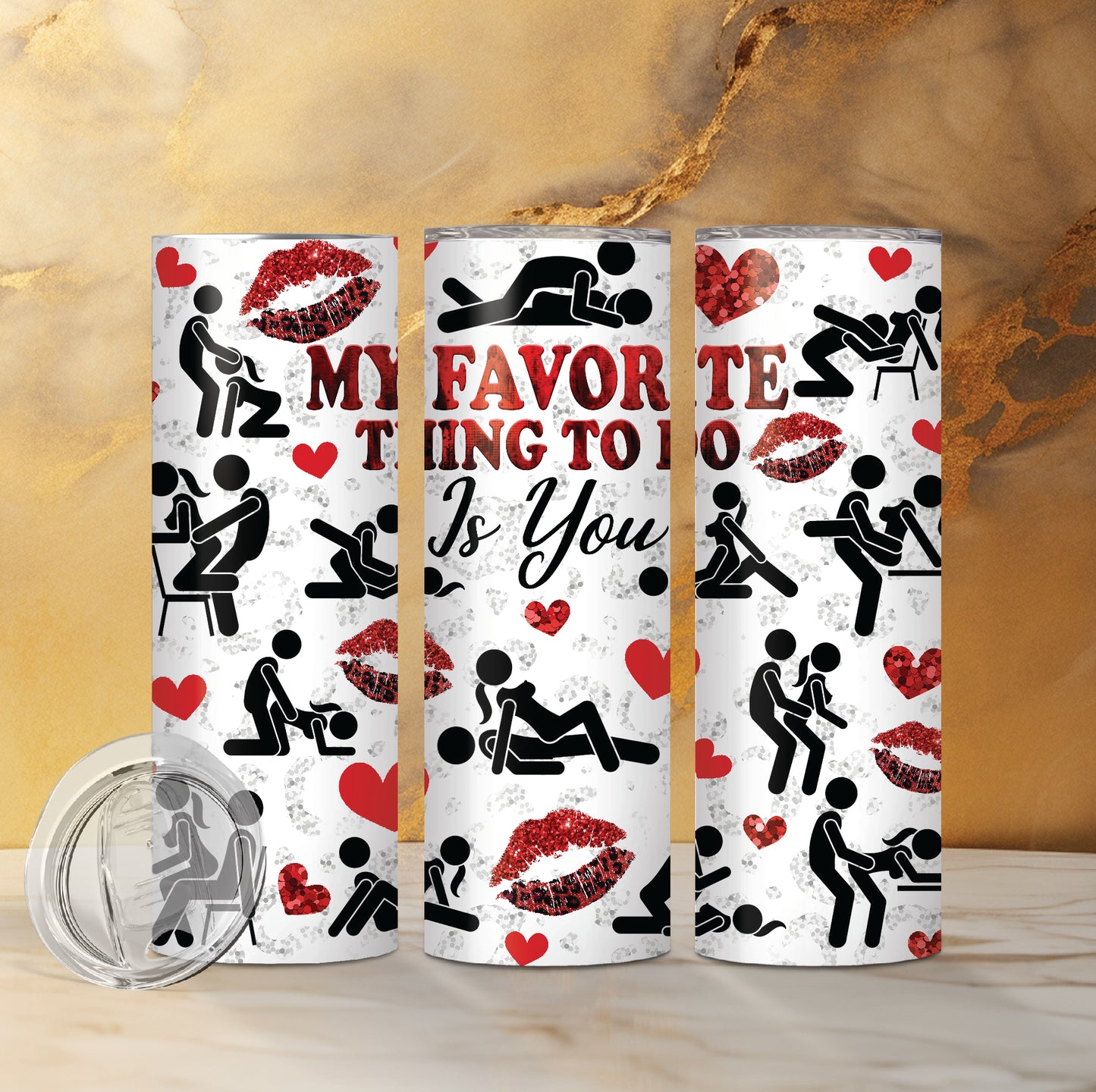 Favorite Thing to Do Custom Double Insulated Drink Tumbler