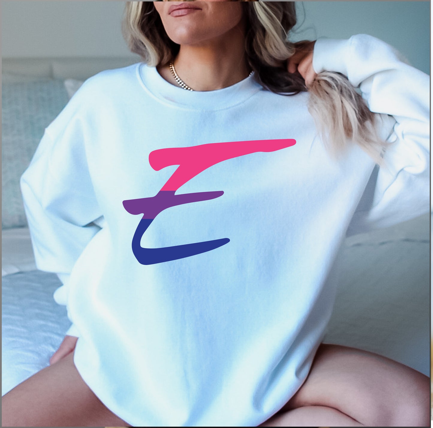 Club Eden Bi Flag Crewneck Sweatshirt