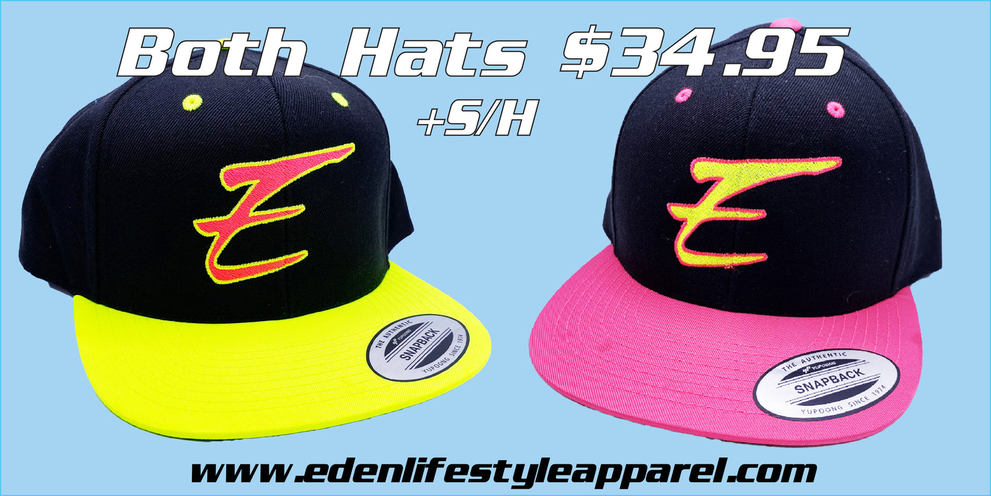 Club Eden Hat Neon Combo