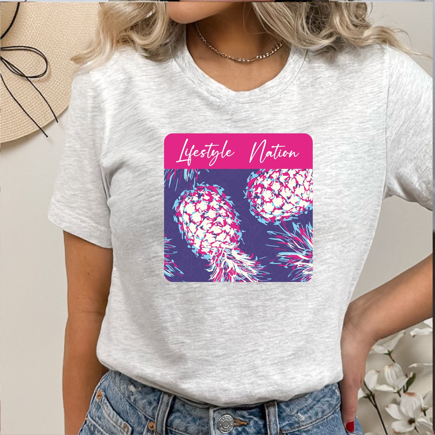 Lifestyle Nation T-Shirt or Tank Ladies