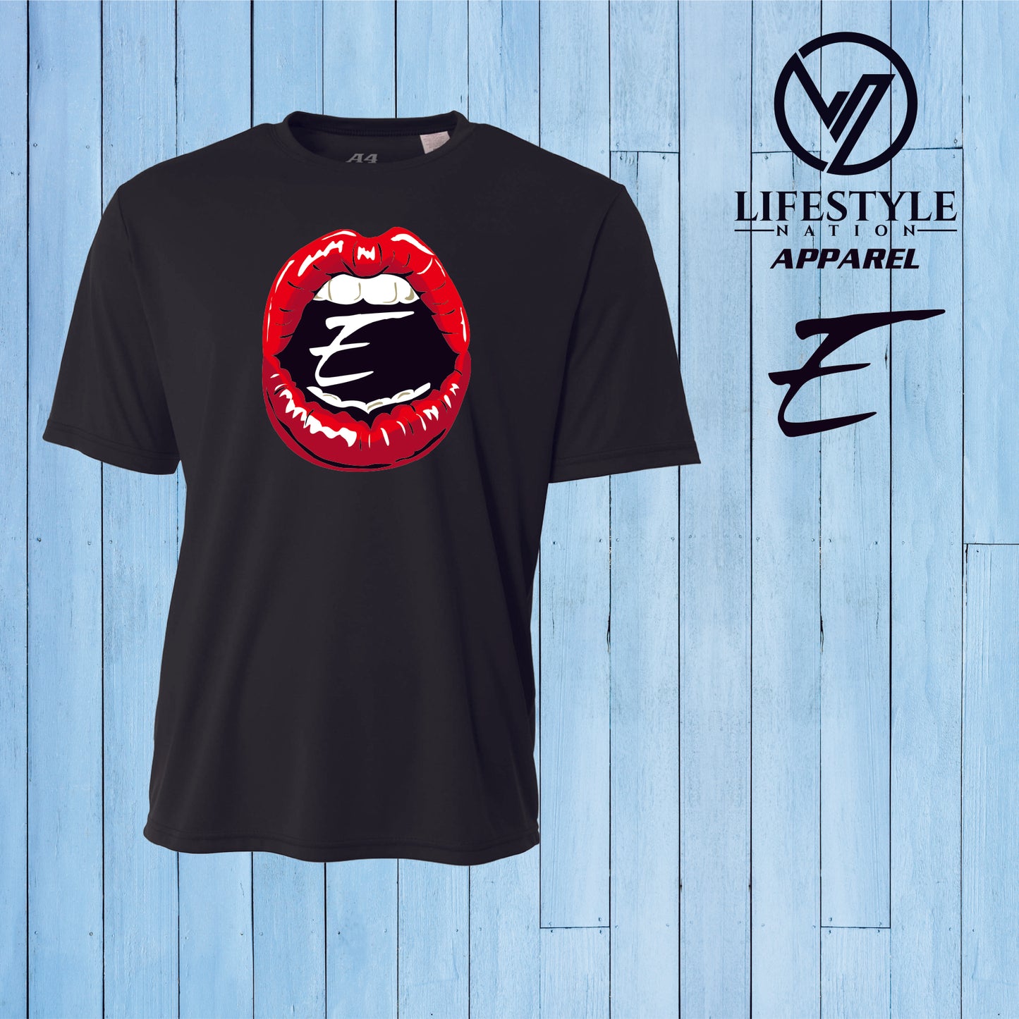 Club Eden T-Shirt Lips Pick Color