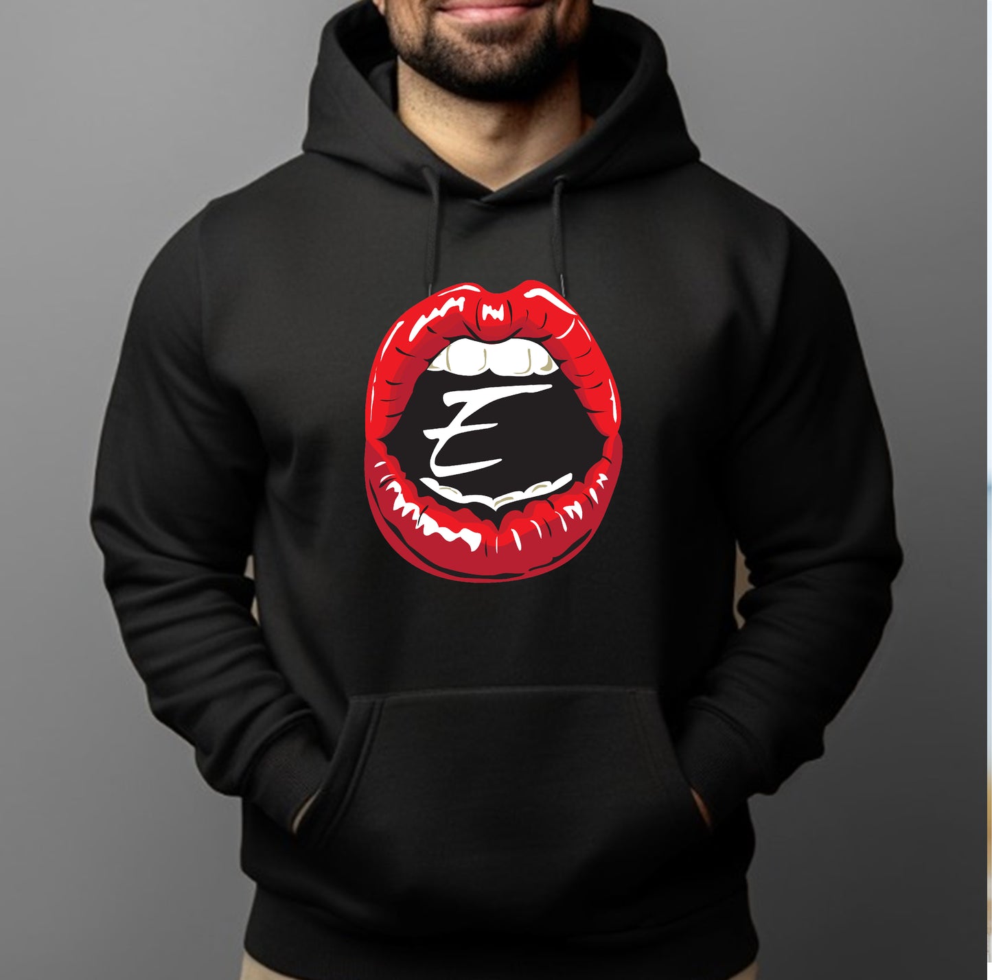 Lips E Hoodie or Crewneck Sweat Shirt