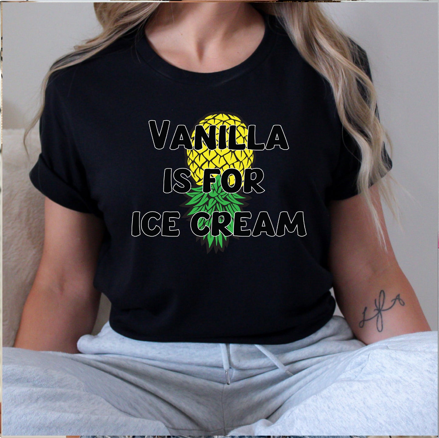 Vanilla Is For Ice Cream T-Shirt