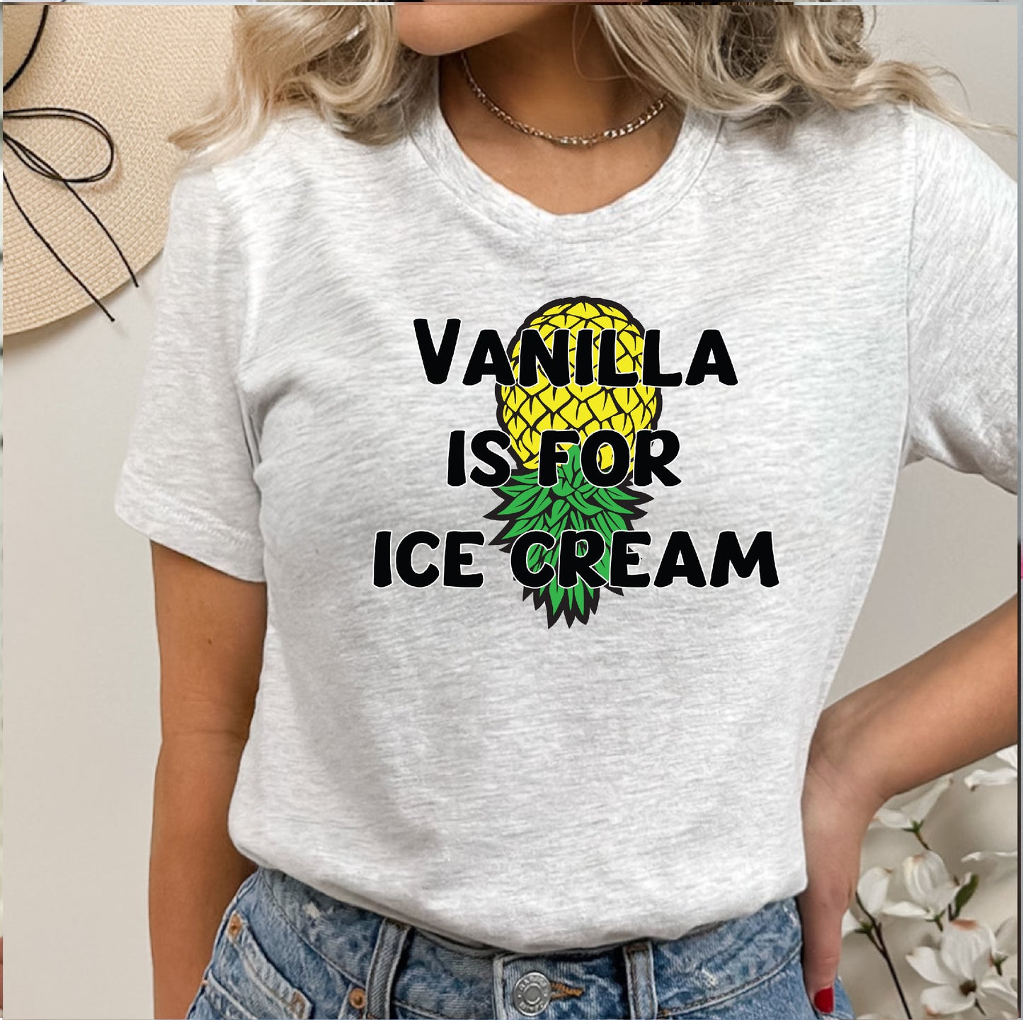 Vanilla Is For Ice Cream T-Shirt
