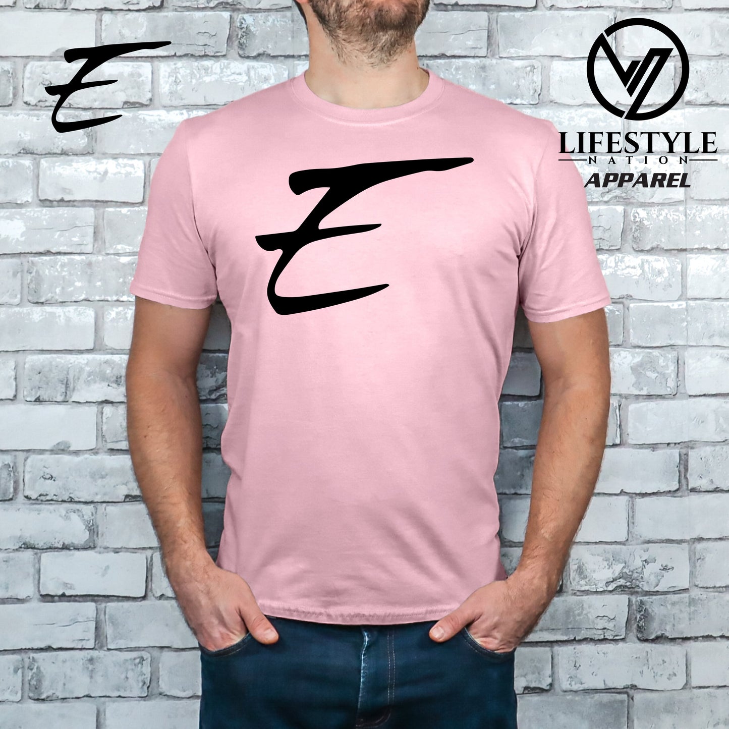 Club Eden T-Shirt Softstyle with Black E - Pick Color