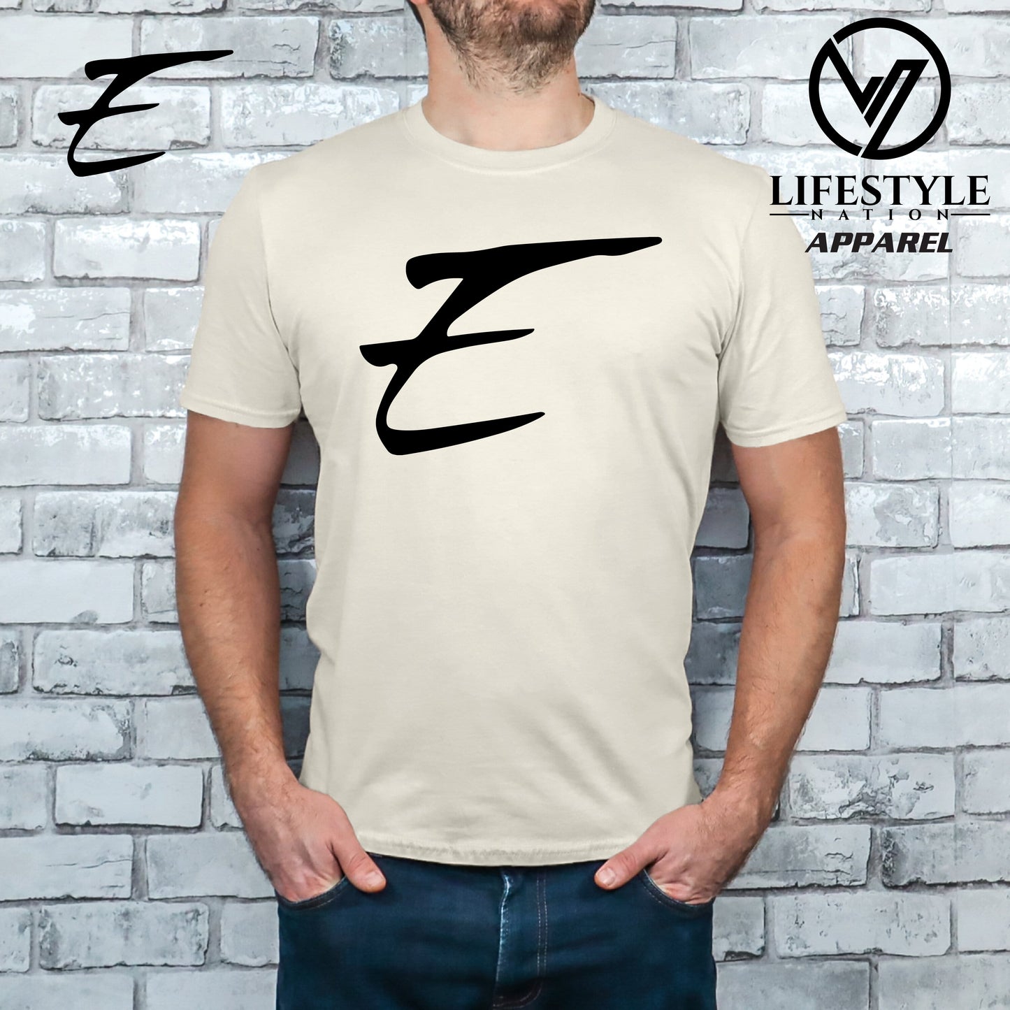 Club Eden T-Shirt Softstyle with Black E - Pick Color