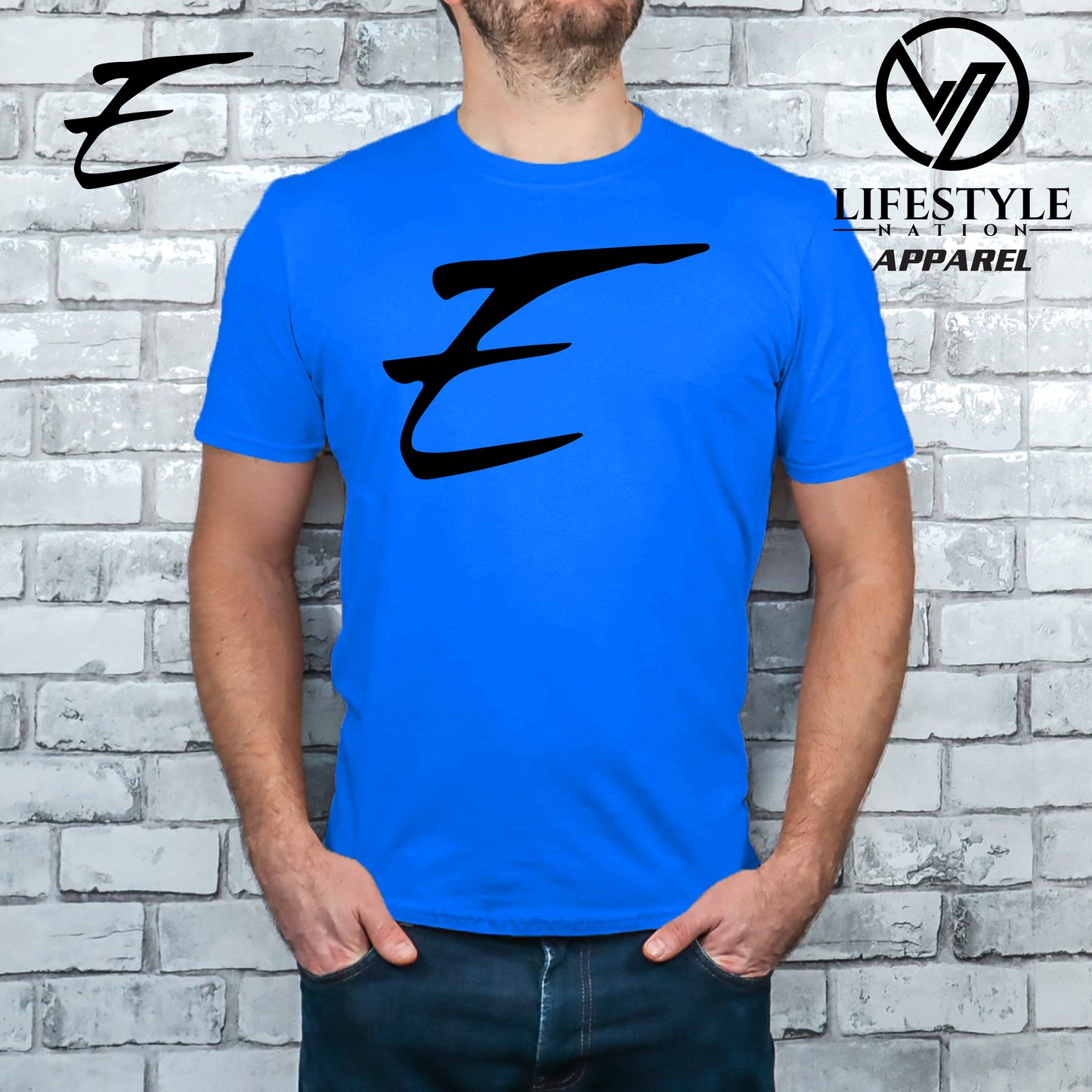 Club Eden T-Shirt Softstyle with Black E - Pick Color