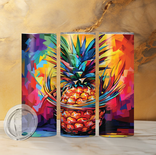 Pineapple Custom Double Insulated Drink Tumbler
