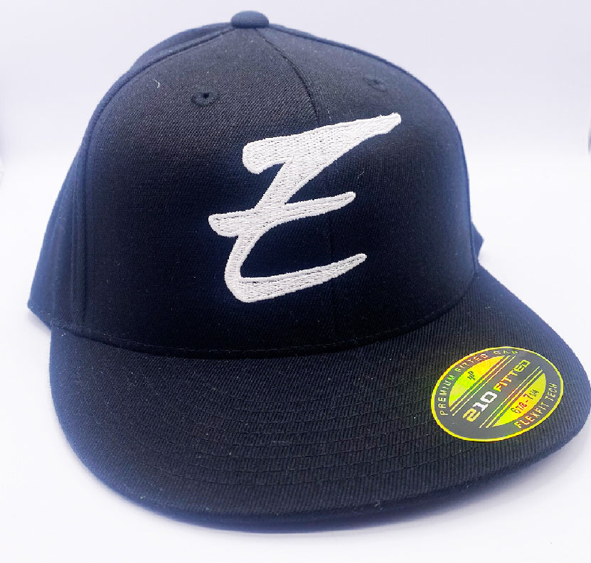 Eden Flex Fit Apparel Black LIfestyle Bill Nation Flat – Hat Premium 210