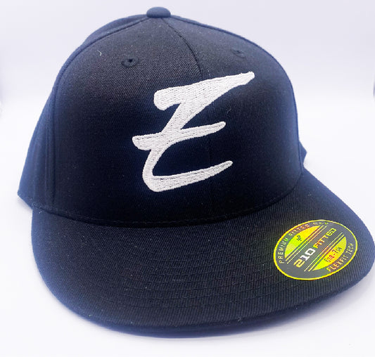 Eden Flex Fit 210 Premium Flat Bill Hat Black