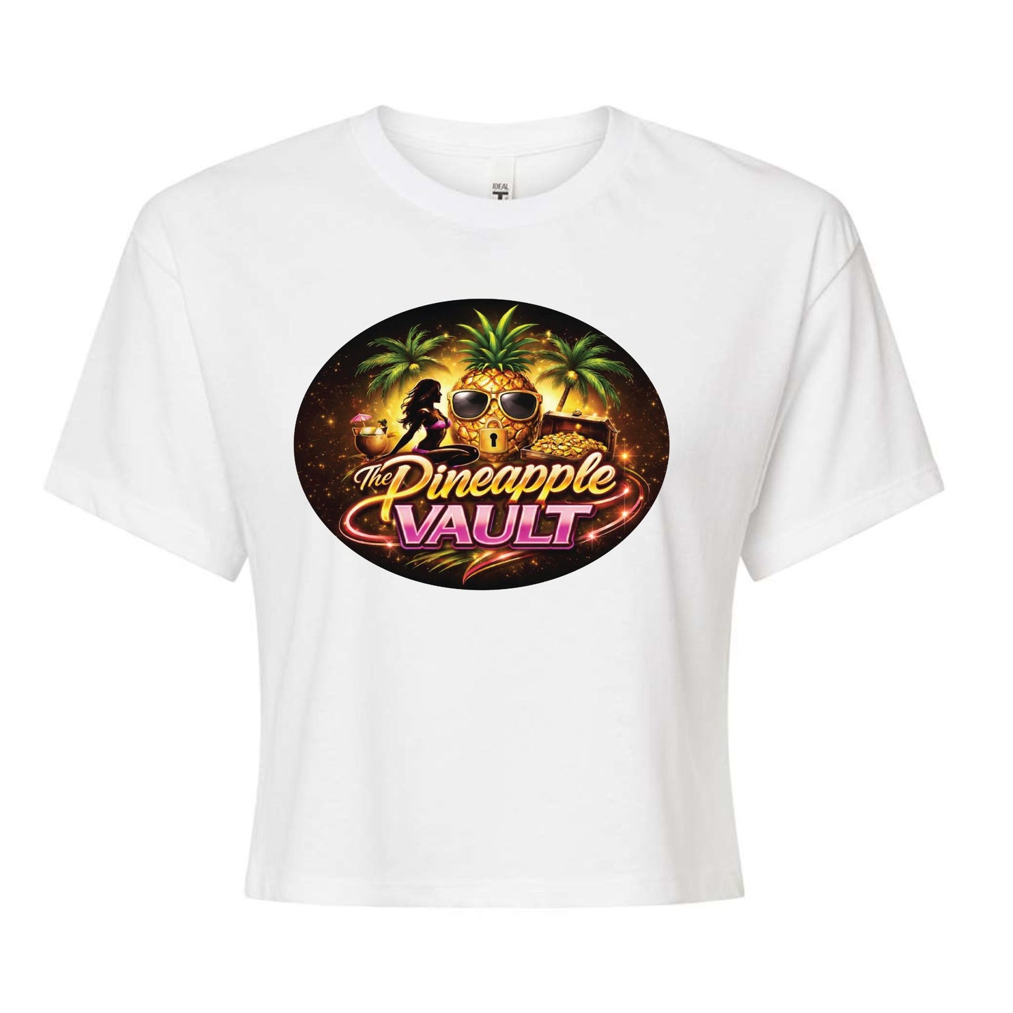 Pineapple Vault Lifestyle Crop Top