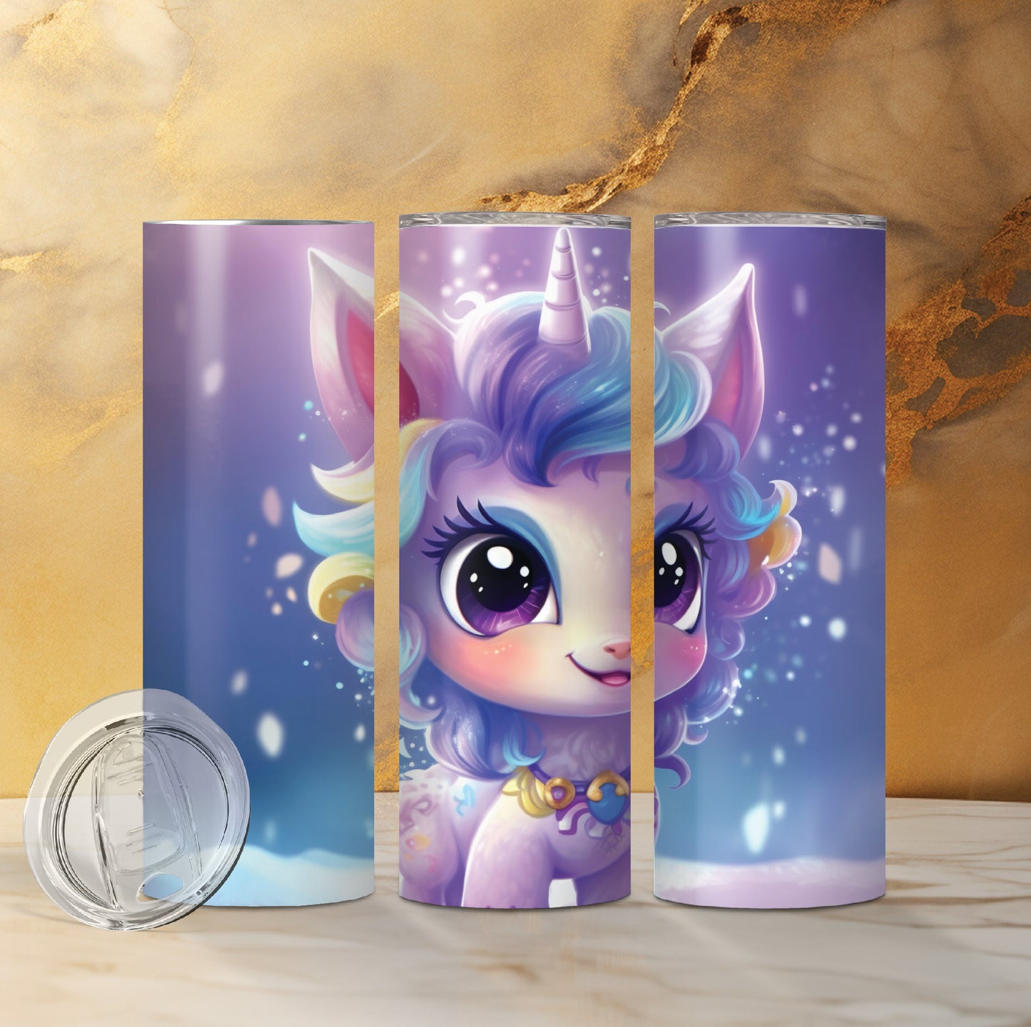 Unicorn Custom Double Insulated Drink Tumbler