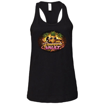 Pineapple Vault Lifestyle Female Racerback Tank Top