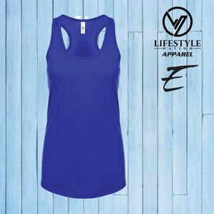 Club Eden Tank Racerback Style Lips E - Pick Color