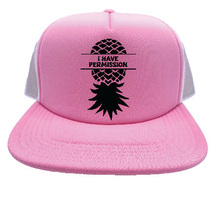 I Have Permission Trucker Hat