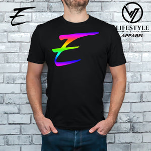 Club Eden T-Shirt Softstyle with Rainbow E - Pick Color